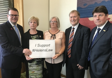 Helen's Law campaign event